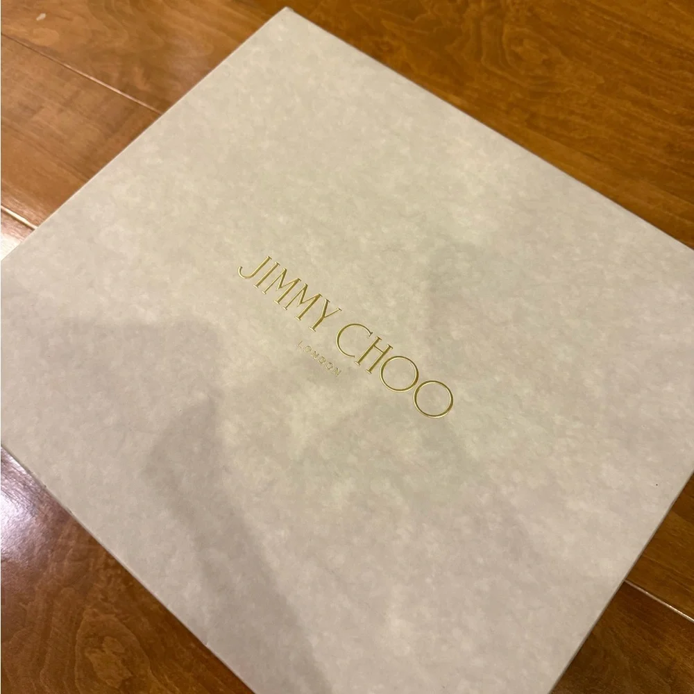 Jimmy Choo Metallic Gold Heels - Picture 12 of 13